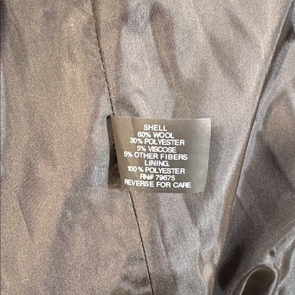 Stunning Royal Blue Wool Coat - Picture 6 of 6